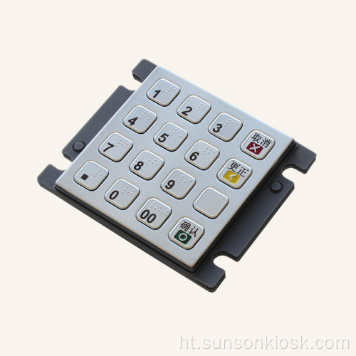 Ti gwosè chiffres PIN pad